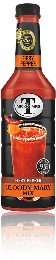 Mr & Mrs T Fiery Pepper Bloody Mary Mix bottle