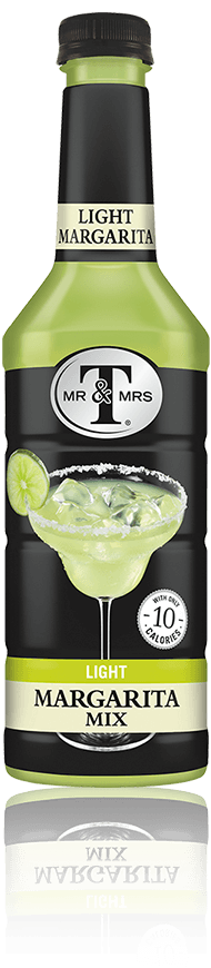 Mr & Mrs T Light Margarita Mix bottle