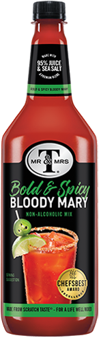 Mr & Mrs T Bold & Spicy Bloody Mary Mix bottle