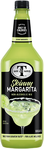Mr & Mrs T Light Margarita Mix bottle