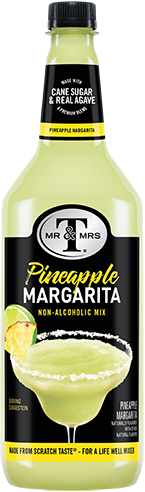 Mr & Mrs T Pineapple Margarita Mix bottle