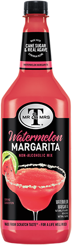 Mr & Mrs T Watermelon Margarita Mix bottle