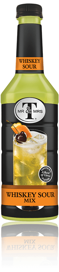 Mr & Mrs T Whiskey Sour Mix bottle